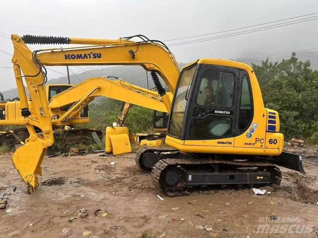 Komatsu PC 60 Mini pelle < 7t