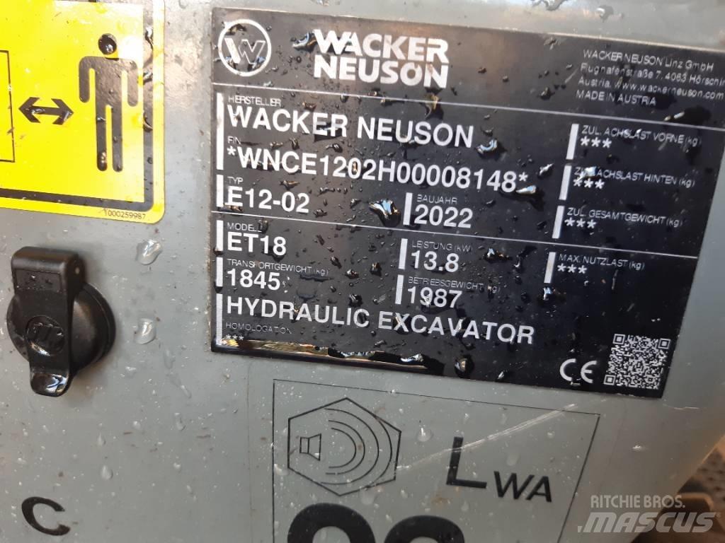 Wacker Neuson ET18 Pelle sur chenilles