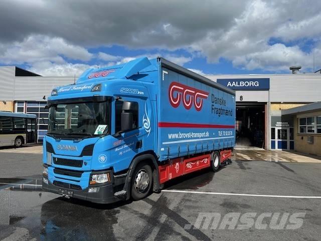 Scania P 370 Camion à rideaux coulissants (PLSC)