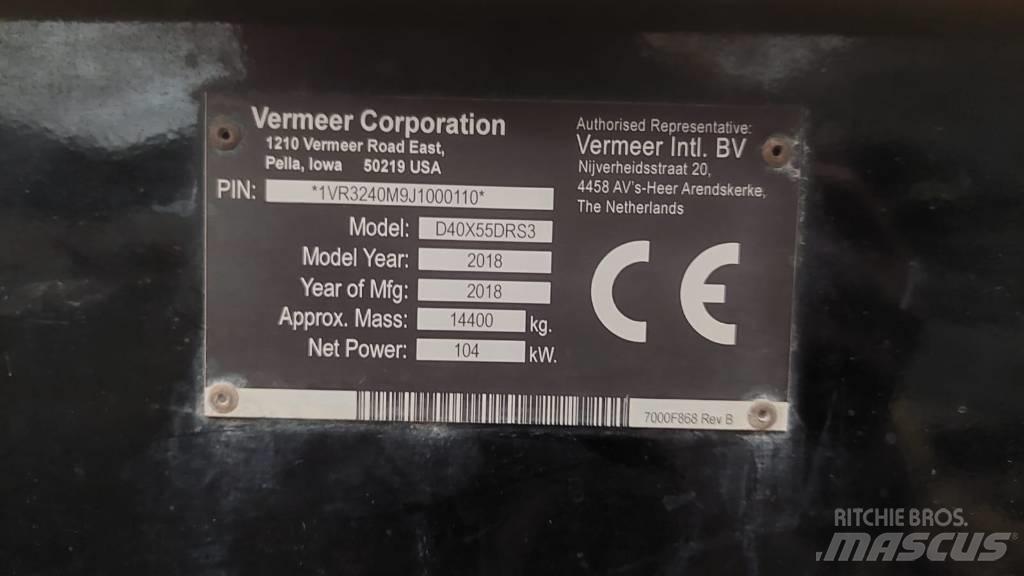Vermeer D40x55DR S3 Foreuse horizontale