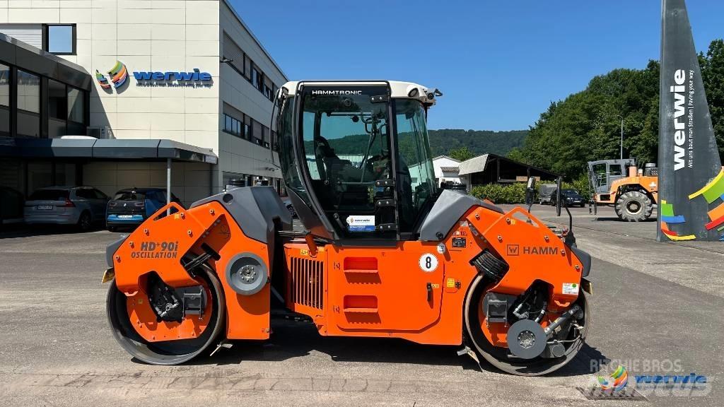Hamm HD+ 90i VO-S Rouleaux tandem