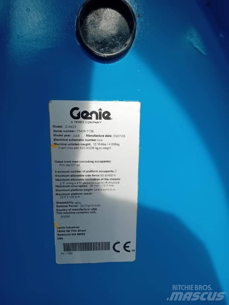 Genie Z 34/22 N Nacelles articulées