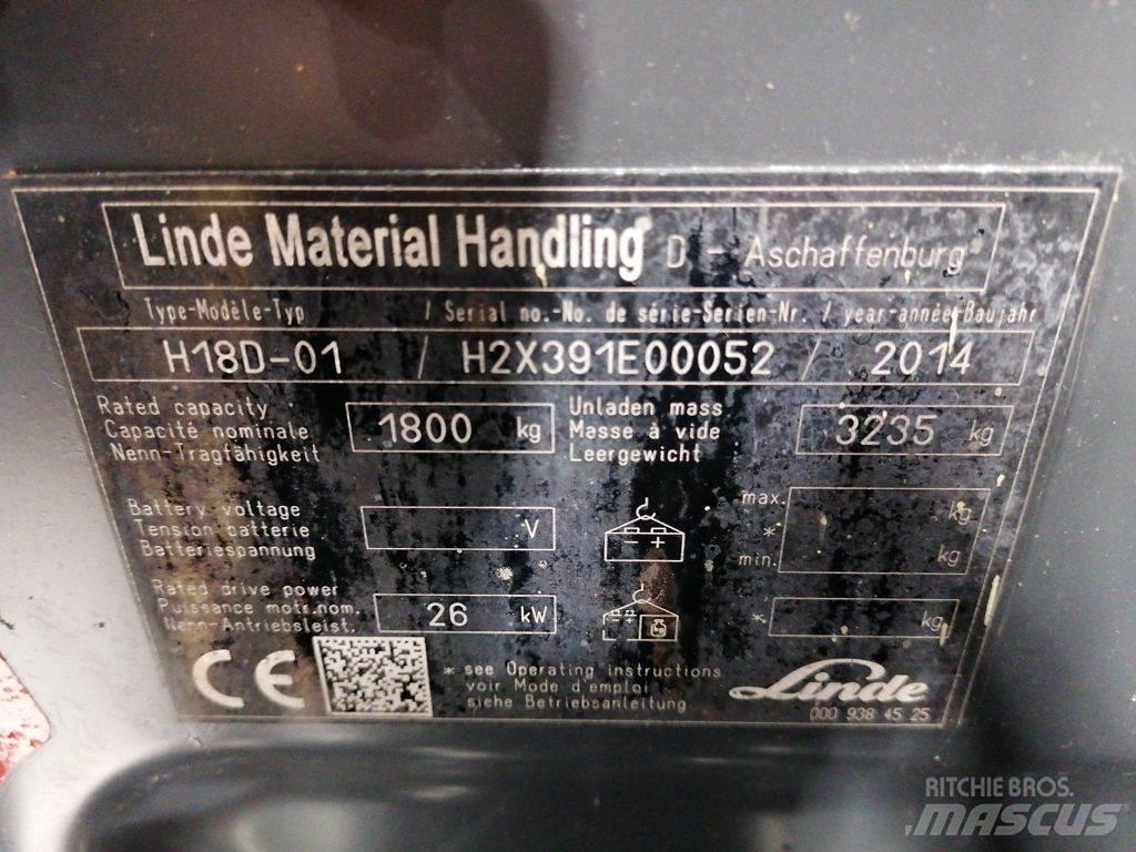 Linde H18D-01 Chariots diesel