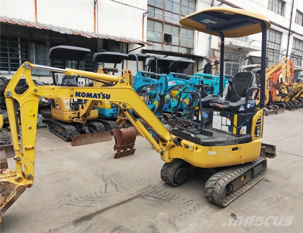 Komatsu PC18MR-3 Mini pelle < 7t