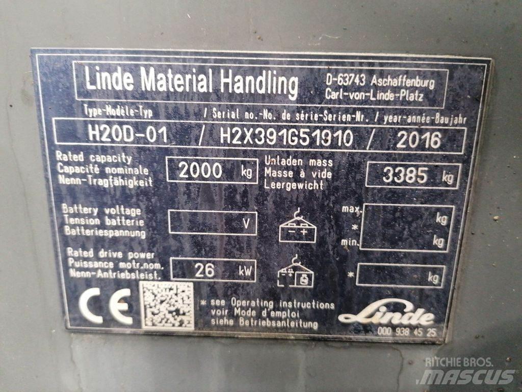 Linde H20D-01 Chariots diesel