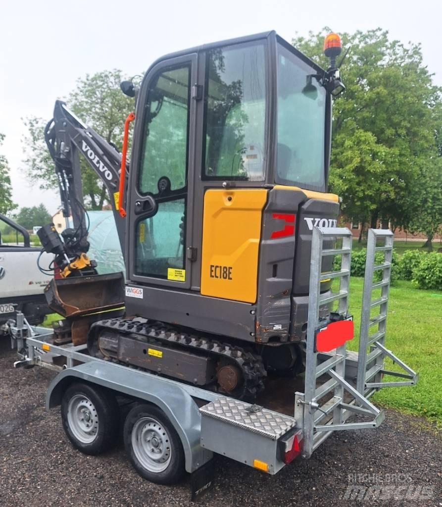 Volvo EC 18 E Mini pelle < 7t
