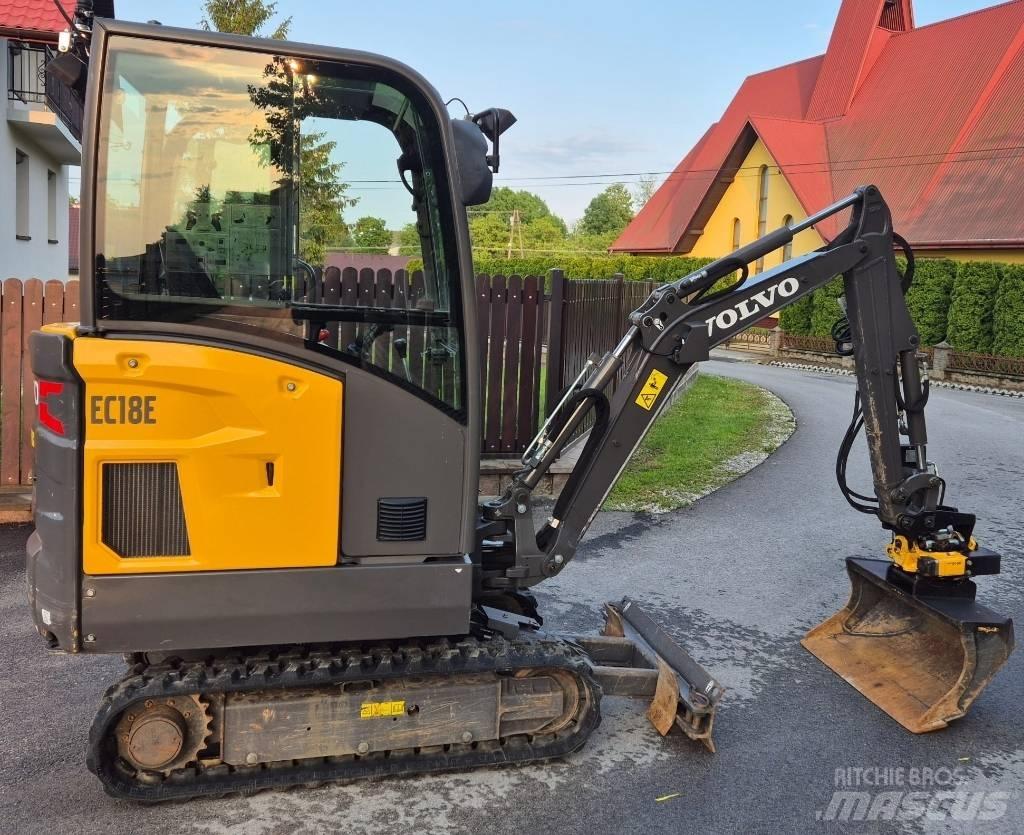 Volvo EC 18 E Mini pelle < 7t