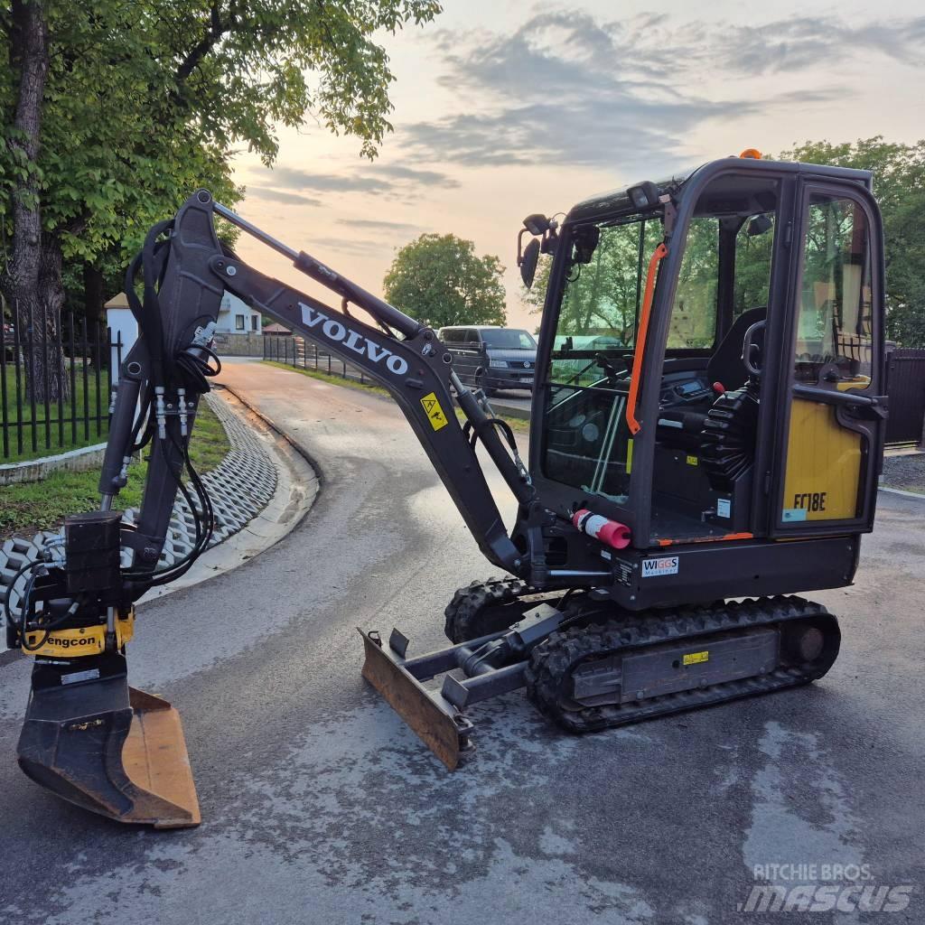Volvo EC 18 E Mini pelle < 7t