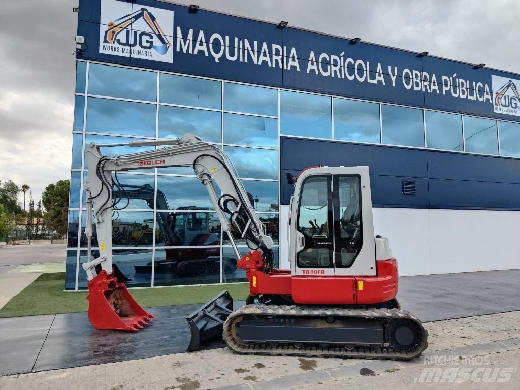 Takeuchi TB 80 FR Mini pelle < 7t
