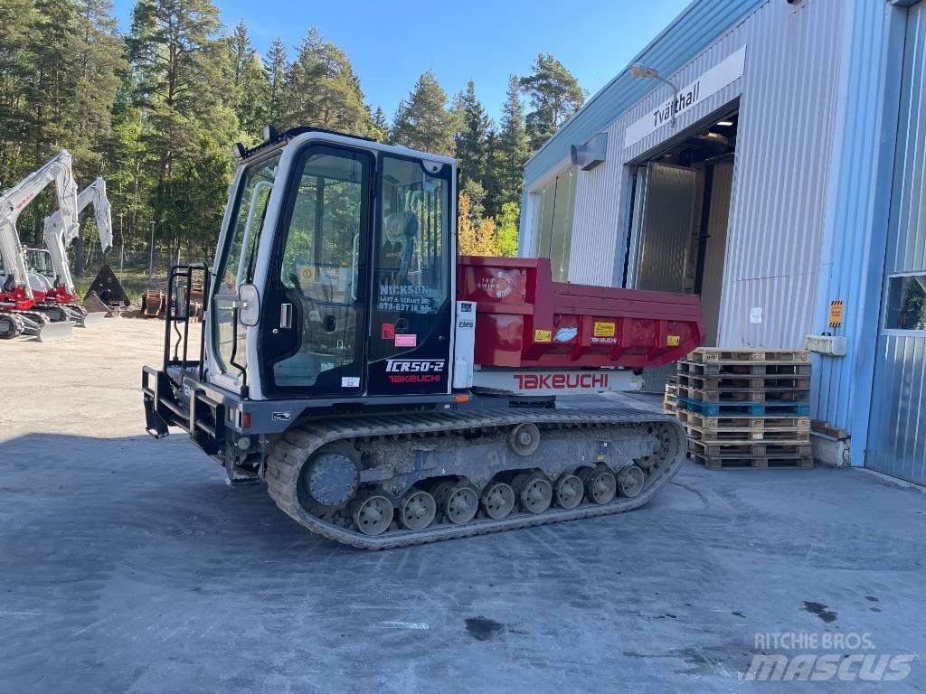 Takeuchi TCR 50-2 Tombereau sur chenilles