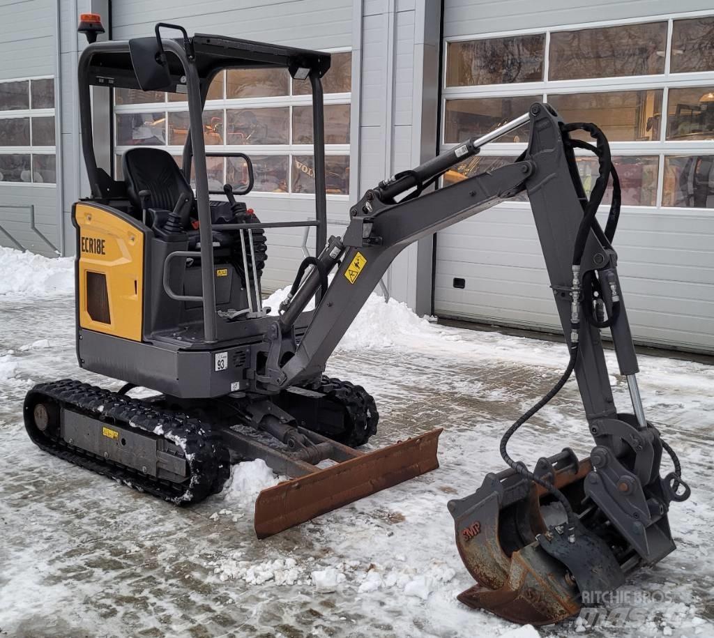 Volvo ECR18E Mini pelle < 7t