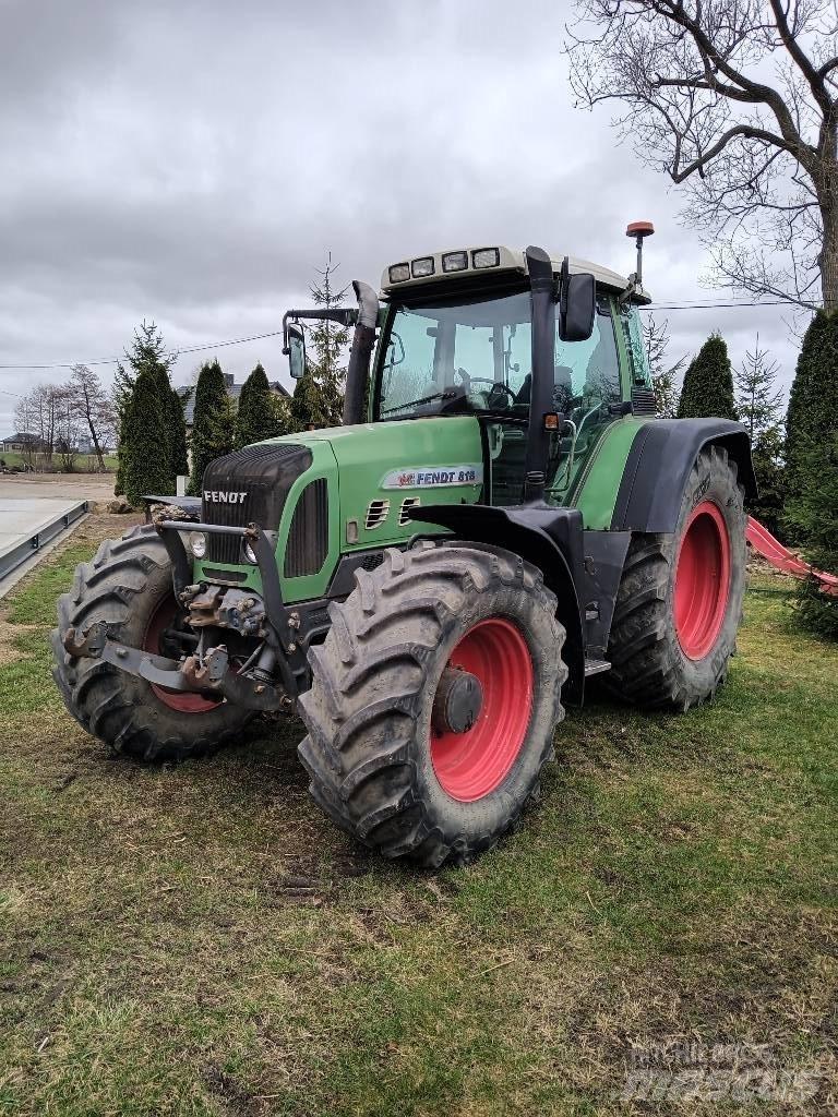 Fendt 818 Vario TMS Tracteur