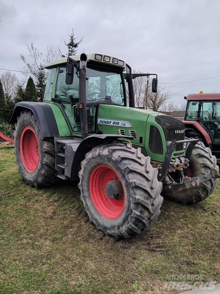 Fendt 818 Vario TMS Tracteur