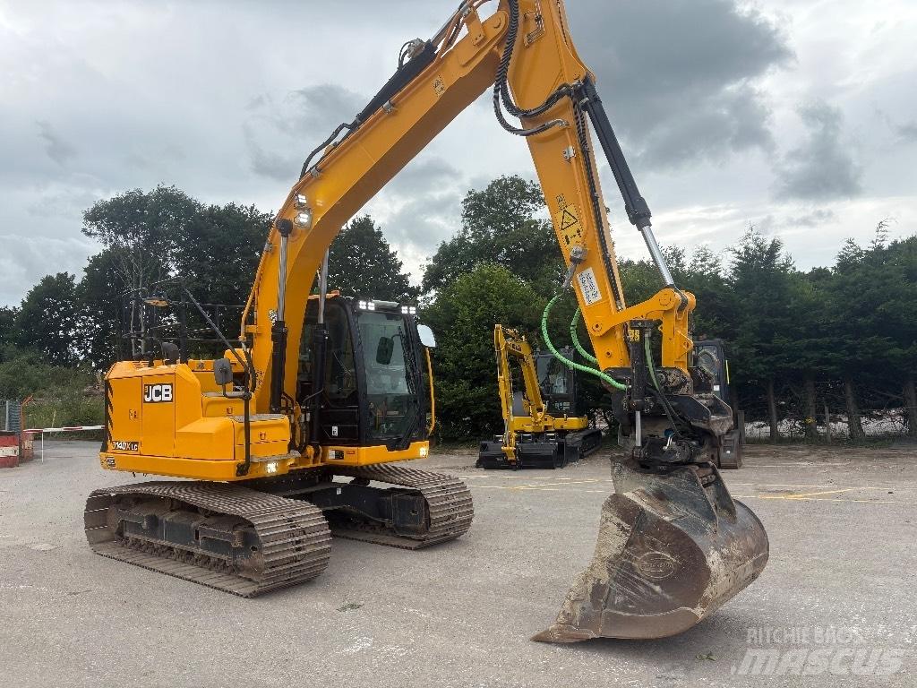 JCB 140X Steelwrist Pelle sur chenilles