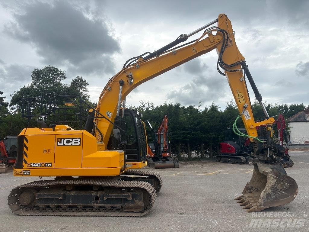 JCB 140X Steelwrist Pelle sur chenilles