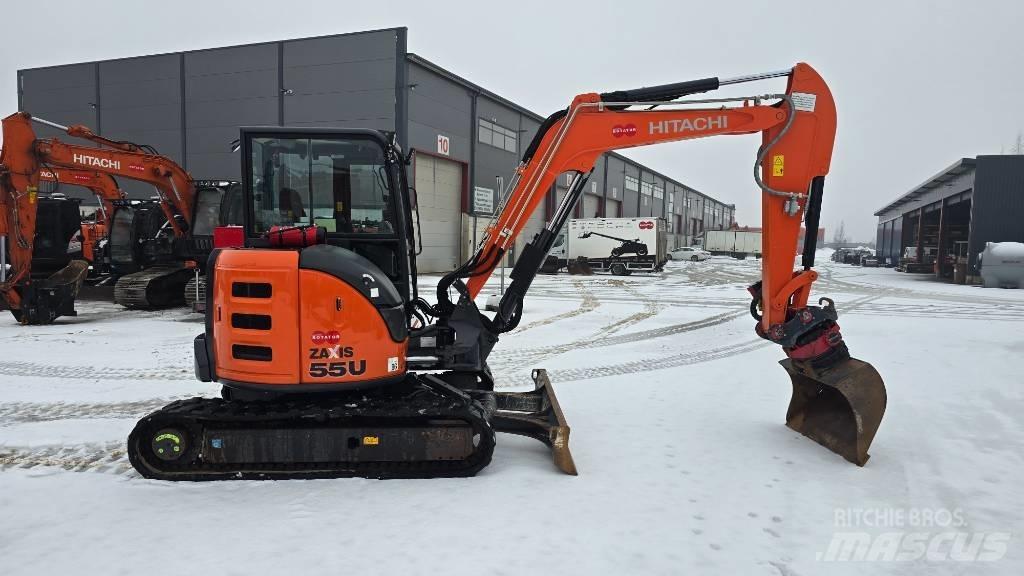 Hitachi ZX 55 U-5 Mini pelle < 7t