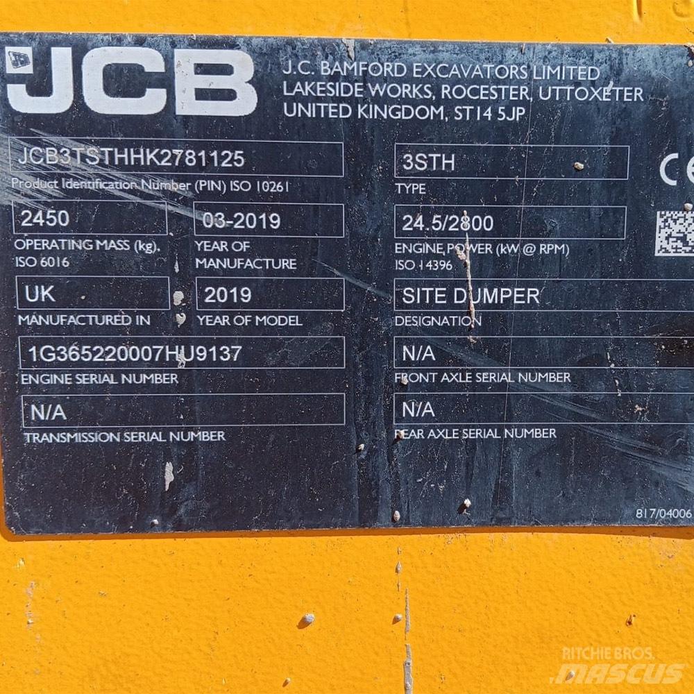 JCB 3TSTH Mini tombereau