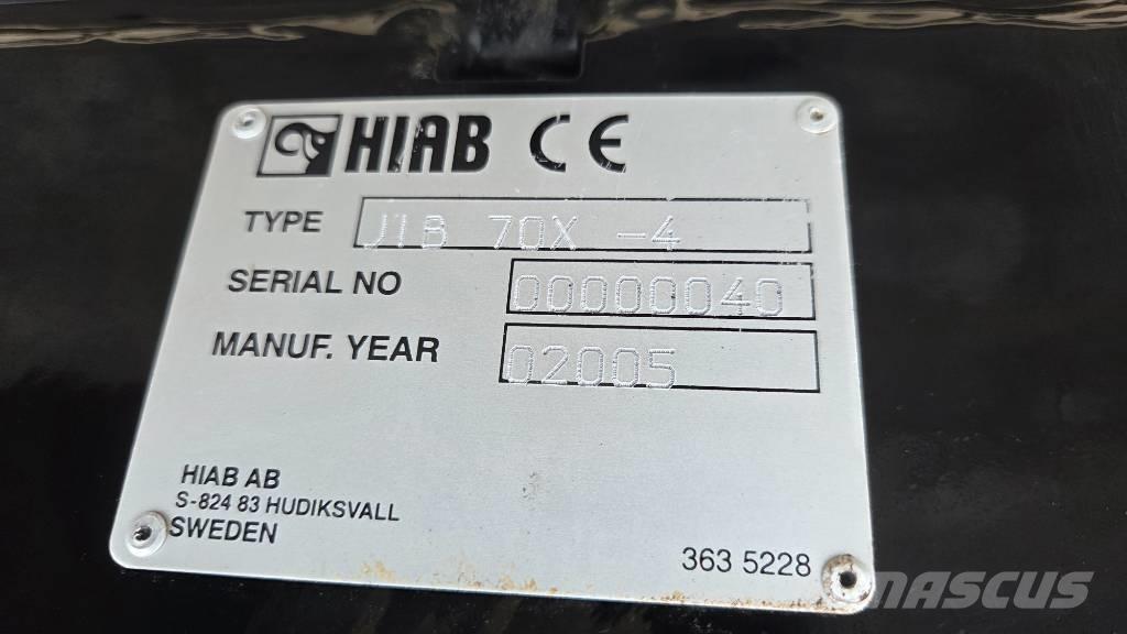 Hiab JIB 70X-4 Grue auxiliaire