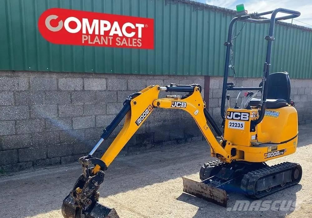 JCB 8008 Mini pelle < 7t