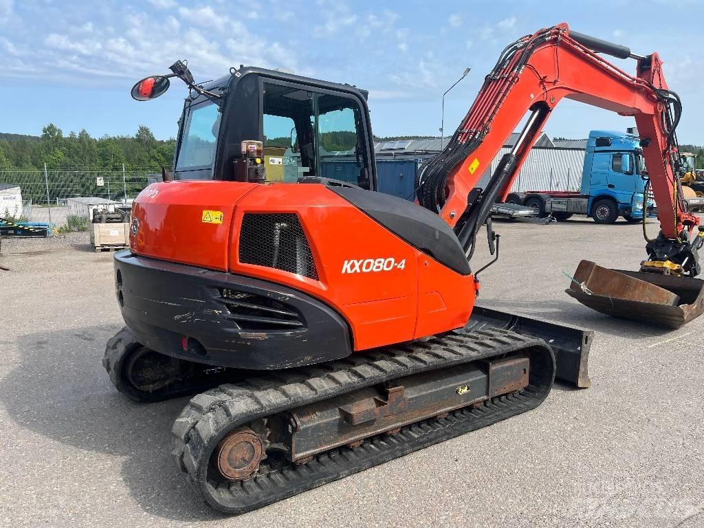 Kubota KX 080-4 Mini pelle 7t-12t