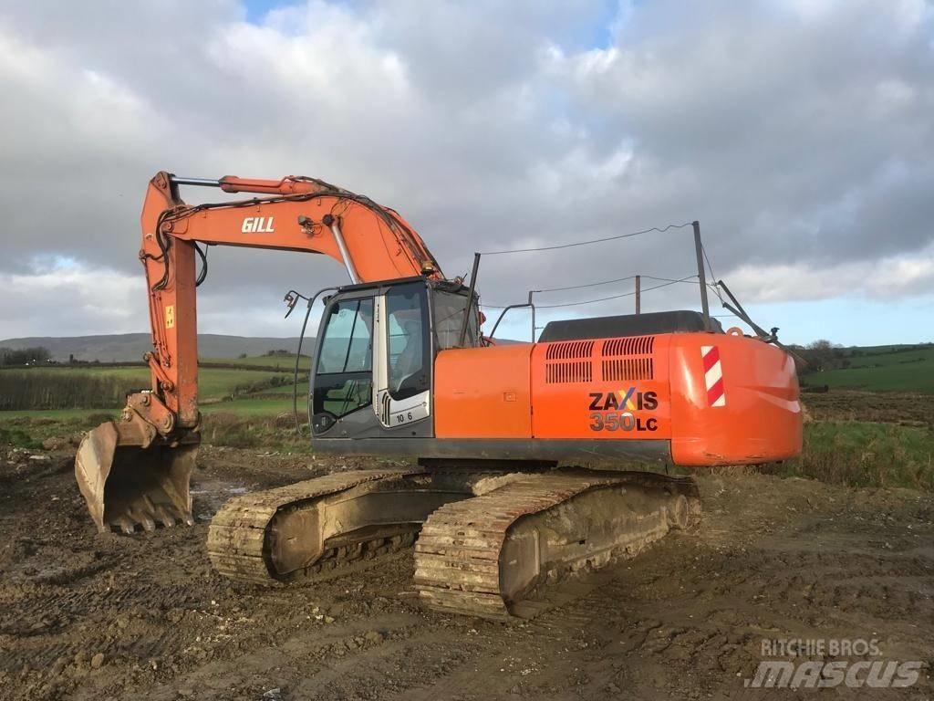  zaxis 350 Pelle sur chenilles