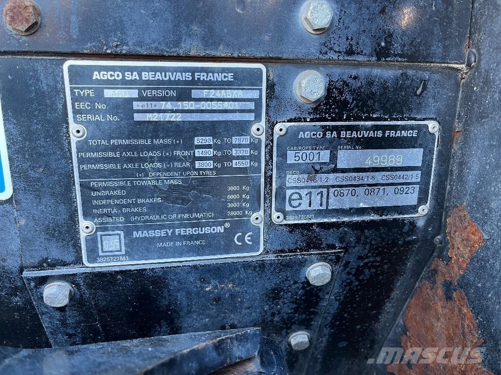 Massey Ferguson 4365 Tracteur