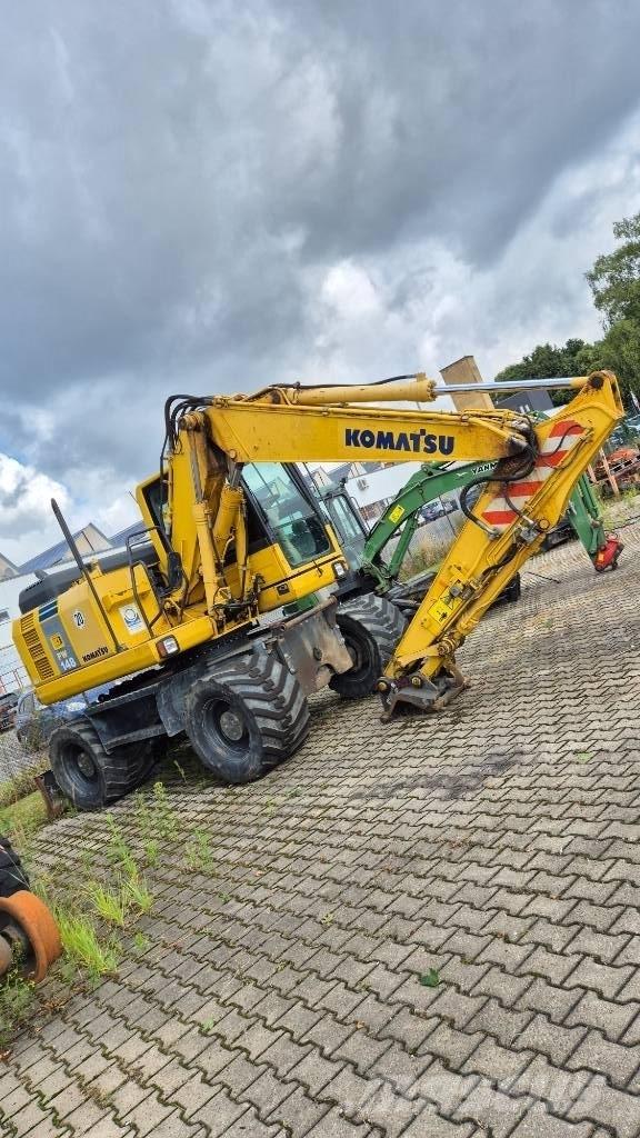 Komatsu PW148-8 Pelle sur pneus