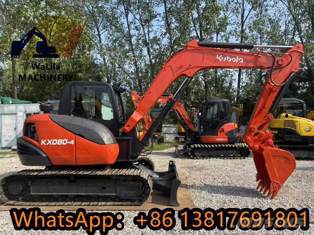 Kubota KX 080-4 Mini pelle < 7t