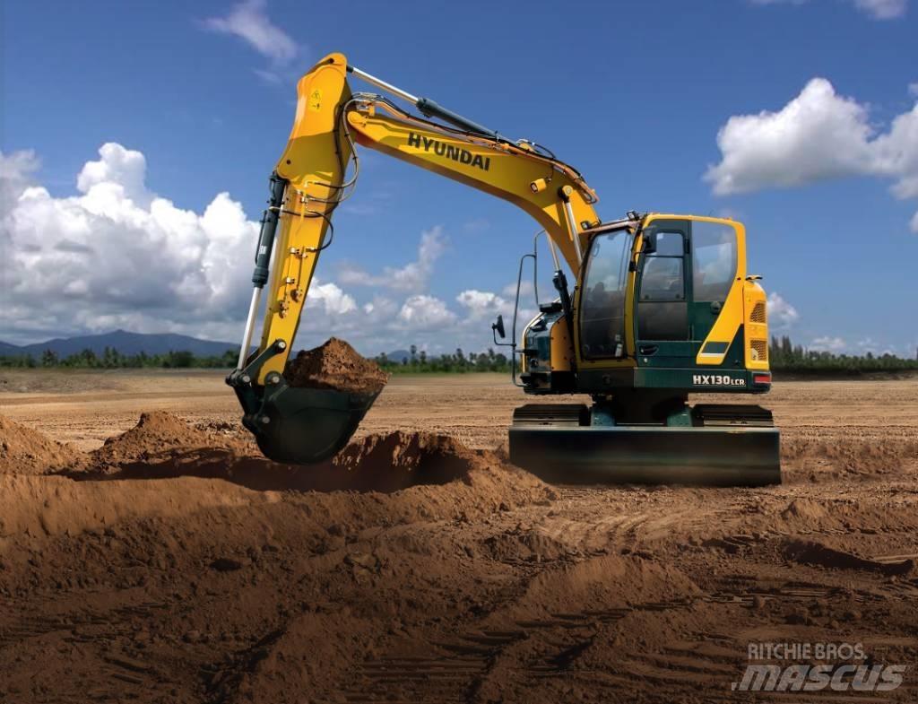 Hyundai HX130LCRD Pelle sur chenilles