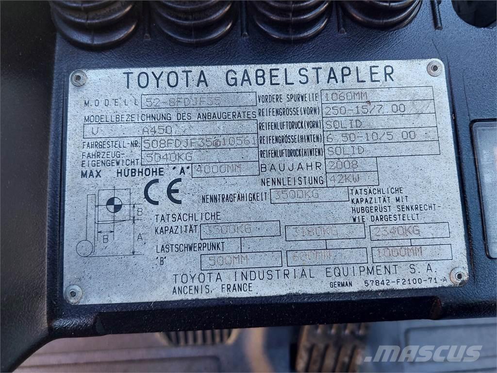Toyota 52 8FDJF35 Chariots diesel