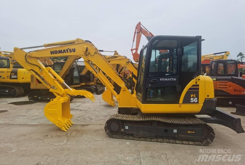 Komatsu PC 56-7 Mini pelle < 7t