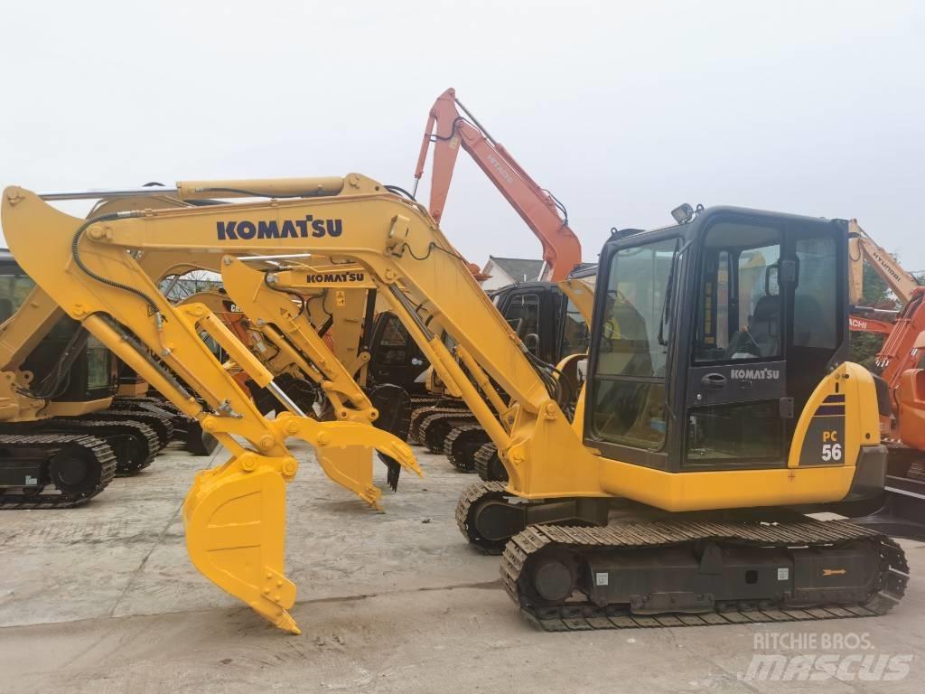 Komatsu PC 56-7 Mini pelle < 7t