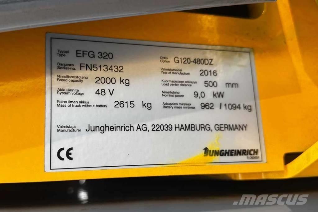 Jungheinrich EFG 320 Chariots élévateurs électriques