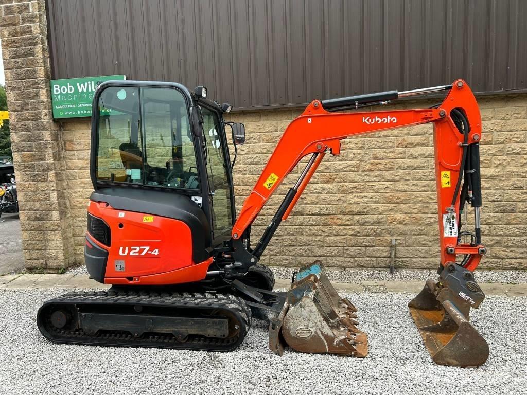 Kubota U27-4 Mini pelle < 7t