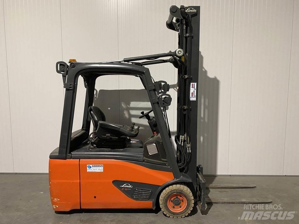 Linde E16L-02 Chariots élévateurs électriques
