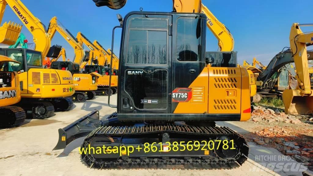 Sany SY 75 C Pelle sur chenilles