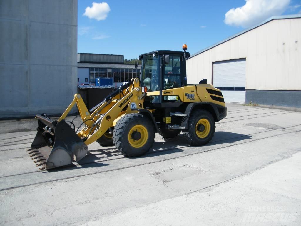Yanmar v100 Chargeuse sur pneus