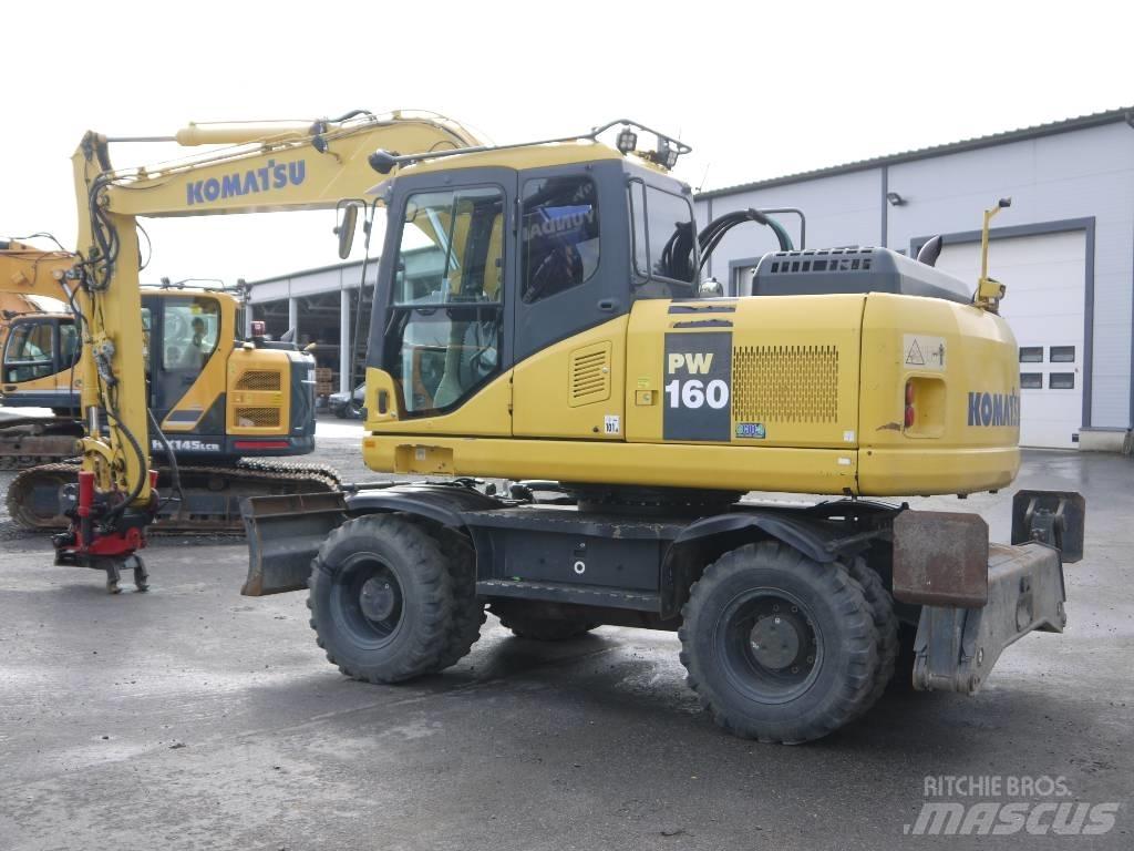 Komatsu PW 160-7E0 Pelle sur pneus