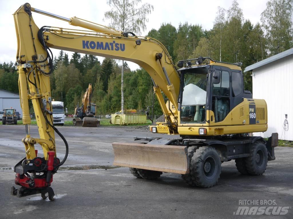 Komatsu PW 160-7E0 Pelle sur pneus