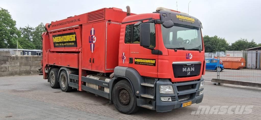 MAN TGS 28.440 Camion aspirateur, Hydrocureur
