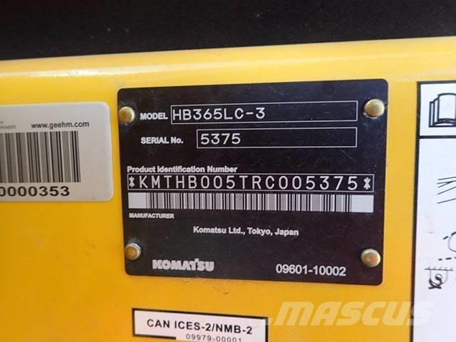 Komatsu HB 365LC-3 Pelle sur chenilles