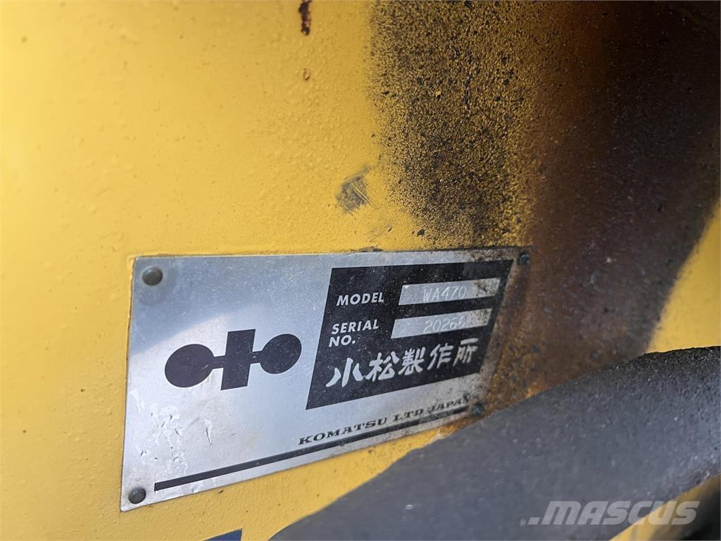 Komatsu WA 470 Chargeuse sur pneus