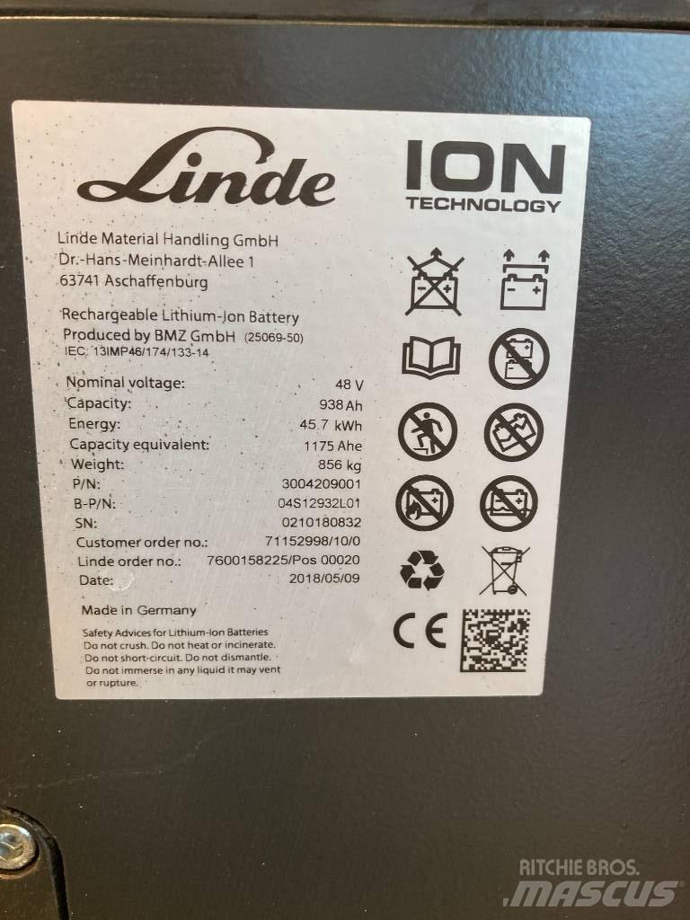 Linde E16/386 Li-ION Chariots élévateurs électriques