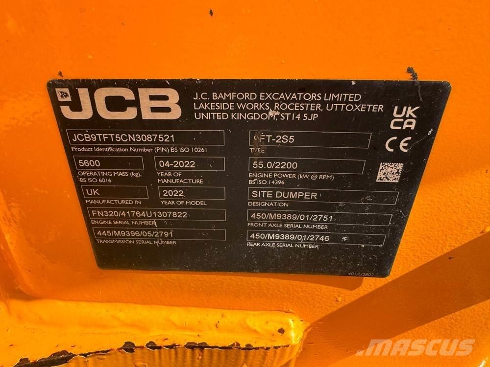 JCB 9T-2FT Mini tombereau