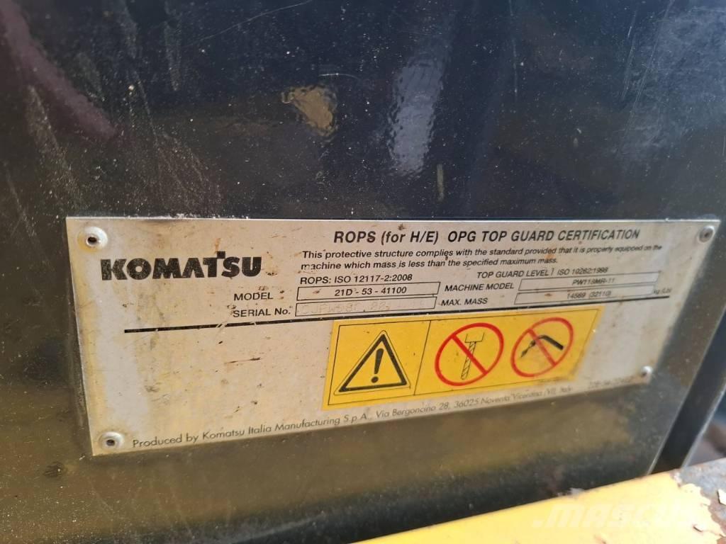 Komatsu PW 118MR-11 Pelle sur pneus