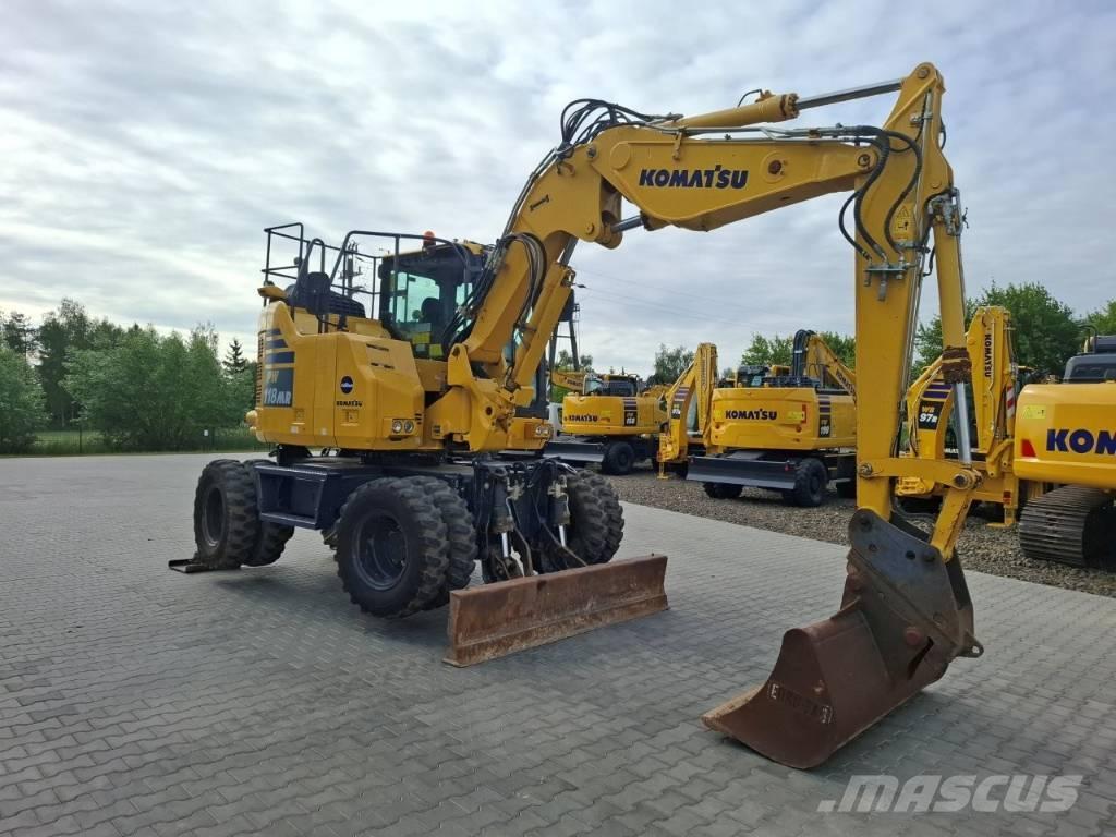 Komatsu PW 118MR-11 Pelle sur pneus