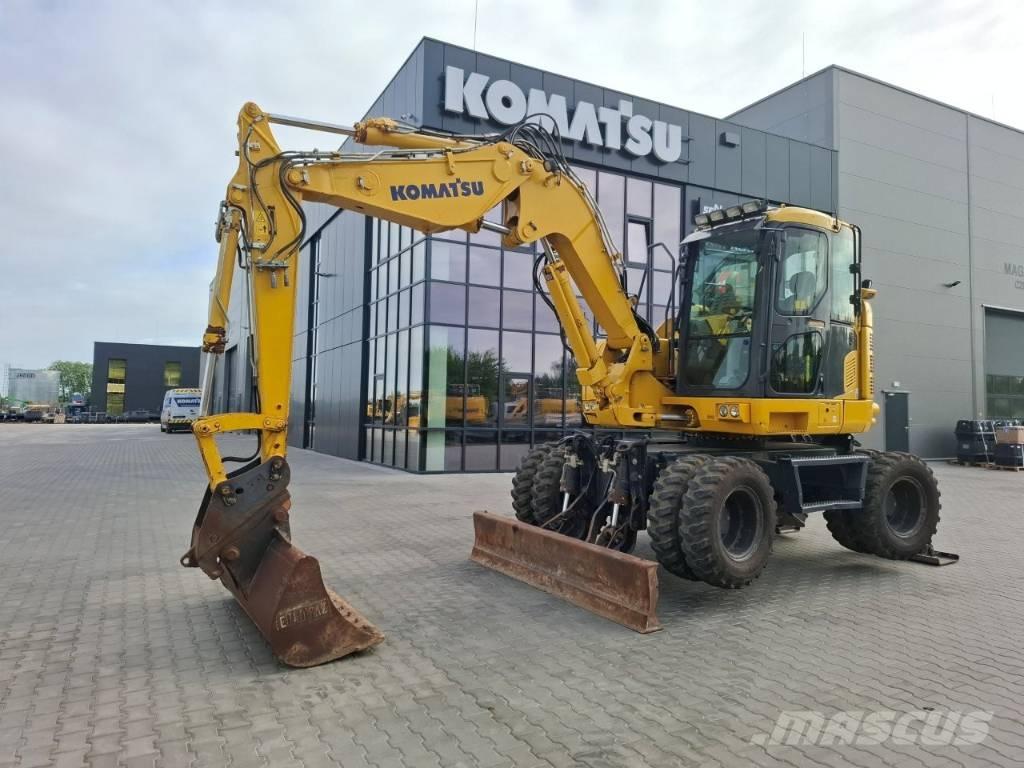 Komatsu PW 118MR-11 Pelle sur pneus