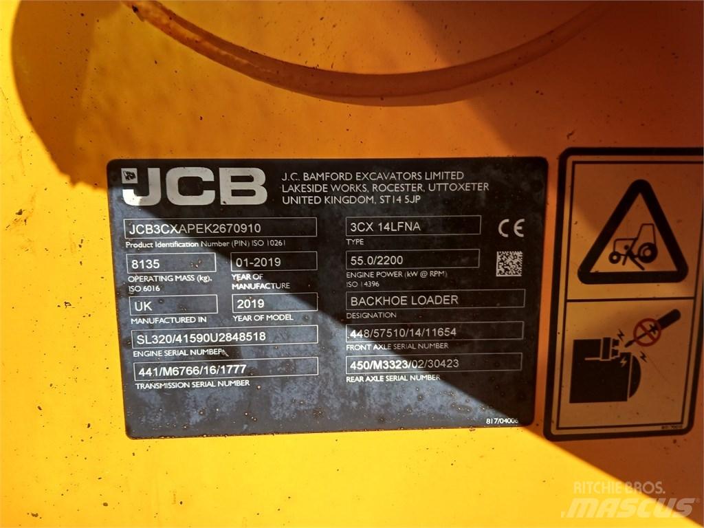 JCB 3 CX ECO Tractopelle