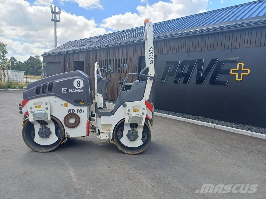 Hamm HD 10i VV Rouleaux tandem