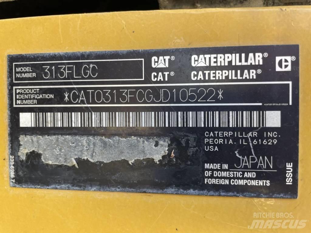 CAT 313 F LGC Pelle sur chenilles